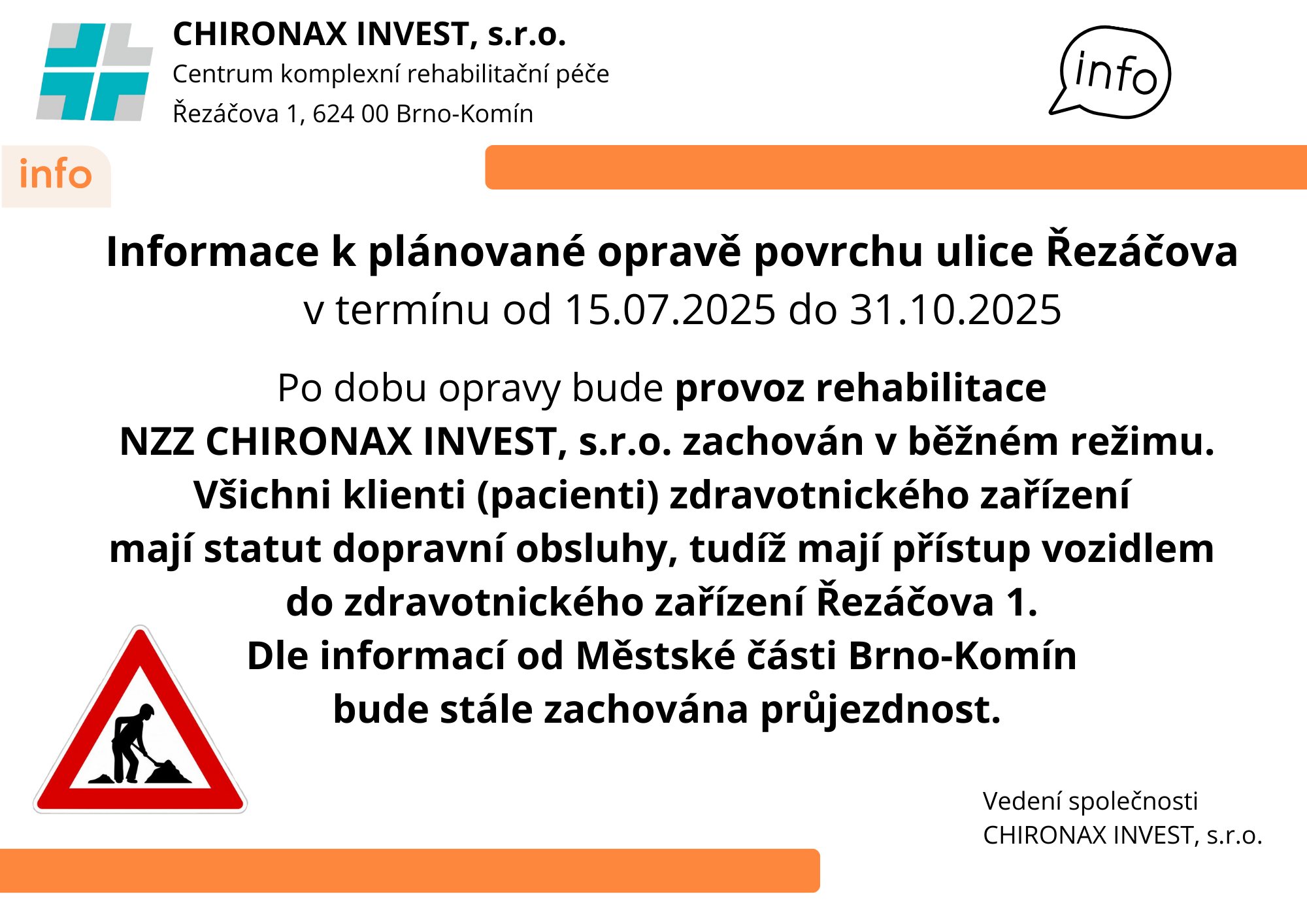 info prjezdnost